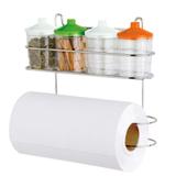 Suporte Para Papel Toalha Com Potes De Tempero - Passerini