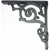 Suporte para prateleira em ferro fundido 20x20cm -ARTEINOXX - Kit com 2 unidades. - Uniao