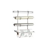 Suporte para Rolo de Papel Toalha, Alumínio e PVC 32 x 17 x 36,5 cm - Top Pratic Brinox