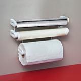 Suporte para Rolos - Suporte para Papel Toalha, papel Aluminio e Filme - Metaltru