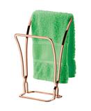 Suporte para toalha de bancada rosé gold - future