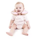 Suporte Pescoço Pequeno Urso Rosa - KABABY