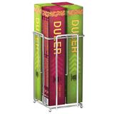Suporte porta caixa de capsulas cafe compativel nespresso aço cromado 22cm - Duler
