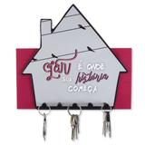 Suporte Porta Chaves de Parede Organizador de Correspondências - Gton