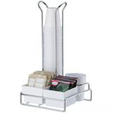 Suporte Porta Copos Descartáveis 50ml / 80ml Organizador Sachês Mexedores - Future