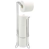 Suporte Porta Papel Higiênico de Chão 4 Rolos Super Luxo - Clink