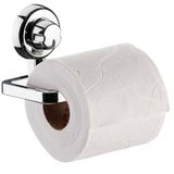 Suporte Porta Papel Higiênico Gancho Fixação Ventosa Abs Cromado - Future