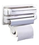 Suporte Porta Rolo Toalha Aluminio Filme Papel Cozinha 3 X 1 - B2t
