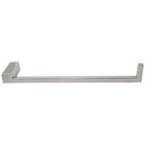 Suporte Porta Toalha Rosto Toalheiro Aço Inox 26cm Banheiro - Zanline