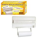 Suporte Triplo De Plastico Para Rolo De Aluminio Plastico Papel Toalha - Cobrirel