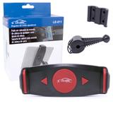 Suporte Universal Veicular de Tablet LE-011 Lelong Para Encosto de Cabeça de Carros Vermelho