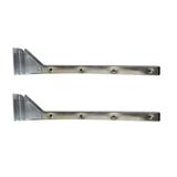 Suporte Varal Dobrável Lateral Furado p/4 cordões Zincado 50cm -152 NV - Novoletto