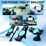Suporte veicular de celular e tablet 3 in 1 completo - H'maston