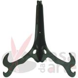 Suportes de Plásticos para Pratos, Molduras e Telas Preto - Tamanho: Grande (15 x 14 cm) - Pratic suporte