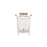 Suqueira 4 Litros com Suporte de Metal Bronze - Mimo Style