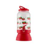 Suqueira De Plastico Capacidade 3,6 L Morango - Ind brasileira