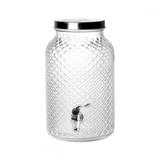 Suqueira de vidro 17,5cm x 30,5cm 5,5l - Btc decor