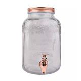 Suqueira de Vidro 4 Litros Luxo ART House Rose - Gama ud
