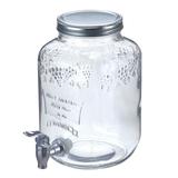 Suqueira de Vidro 4L Prata ART House ZF2843