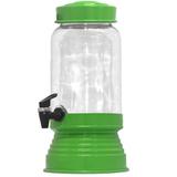 Suqueira de Vidro com Dispenser 3250ml - Verde - G.r.