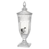 Suqueira de vidro com torneira - transparente - Btc decor