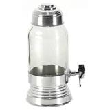 Suqueira De Vidro Refresqueira 3 Litros Polida Com Torneira Mdi 1400 - Hypem