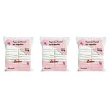 Sussex Esponja Facial De Algodão 100g (Kit C/03)