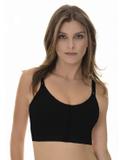 Sutiã Com Base Reforçada Para Cirurgia De Mama - 60107 Preto - New form