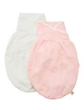 Swaddler - Cueiro Inteligente Ergobaby - Embalagem com 2 unidades nas cores: Pink e Natural (P/M)