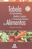 TABELA DE EQUIVALENTES, MEDIDAS CASEIRAS E COMPOSICAO QUIMICA DOS ALIMENTOS - 2ª ED - Rubio