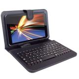 Tablet ATB 440T, Preto, Tela 7", Wi-Fi, Android 4.4, 1.3 MP, 8GB, c/ Teclado - Amvox