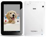 Tablet Bak Ibak Transformers 8GB / Tela 7" / Câmeras 12MP e 2MP / 512MB Ram / Android 8.1 - Branco