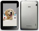 Tablet Bak Ibak Transformers 8GB / Tela 7" / Câmeras 12MP e 2MP / 512MB Ram / Android 8.1 - Prata