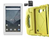 Tablet Branco 16GB Android 8 WIFI + Capa Maleta Cartão 16GB - Multilaser