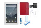Tablet Branco 16GB Android 8 WIFI com Capa Fone Cartão 16GB - Multilaser