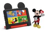 Tablet com Capa Emborrachada do Mickey 16GB Android 8.1 - Multilaser