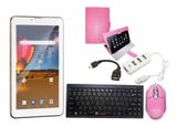 Tablet Computador Android 8 Celular 3g Capa Teclado Mouse - Multilaser