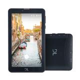 Tablet DL Futura 3G, Tela 7, 8GB, Dual Chip, Função Smartphone, Android 7.0, Quad Core de 1.3 GHz