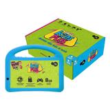 Tablet DL Kids Plus 7" 1GB/8GB WiFi - Preto - C/ Capa com alca e suporte azul TX398PCA