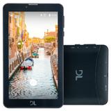 Tablet DL Mobi, 8GB, Dual Chip, 3G, Wi-Fi, Bluetooth, Preto - TX384