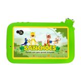 Tablet DL Sabichões Tela 7 8GB Wi-Fi 1 Câmera com Capa Verde TX386BVD - Dl tablets