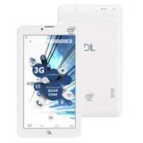 Tablet DL TabPhone 710 , Tela 7, Android 5.0, 3G, Wi-Fi, Câmera e Processador Intel Quad Core