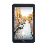 Tablet DL TX384PRE Mobi Tab 3G Dual Sim 7 Pol 8 Gb Bluetooth Preto