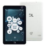 Tablet DL X-Quad Pro, 8GB, Wi-Fi, Bluetooth, Branco - TX-325BRA