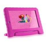 Tablet Infantil Criança Kids Disney Princesas Meninas + Capa - Multilaser