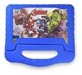 Tablet Infantil Multilaser Azul Disney Quad Core Dual Câmera