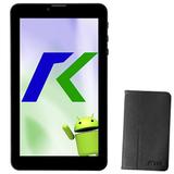 Tablet Keen A88 Dual SIM 8GB Tela de 7.0" 2MP/VGA OS 4.4.2 + Capa - Preto