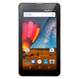 Tablet M7 3G Plus Quad Core 1Gb Ram Câmera Tela 7 Memória 8Gb Dual Chip Preto - NB269 - Multilaser