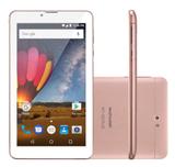 Tablet M7 8GB 3G Plus QC Golden Rose NB271-Multilaser