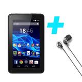 Tablet M7S com Fone de Ouvido - Conjunto Multilaser Preto